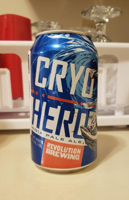 Cryo Hero 7.0%, Revolution Brewing Company, United States