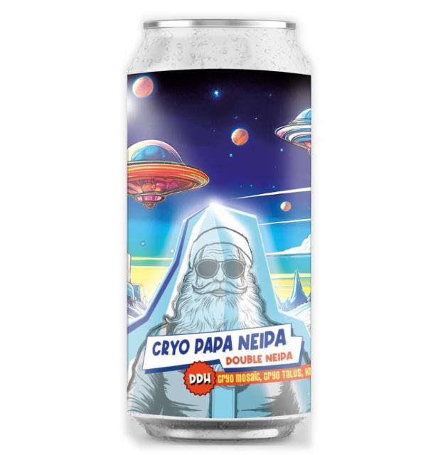 Cryo Papa NEIPA 8.0%, Boneless Brewing Co, France