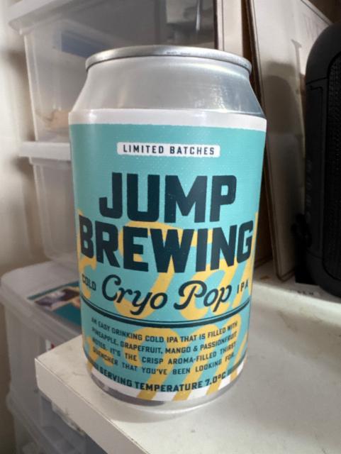Cryo Pop 5.7%, Jump Brewing, South Africa