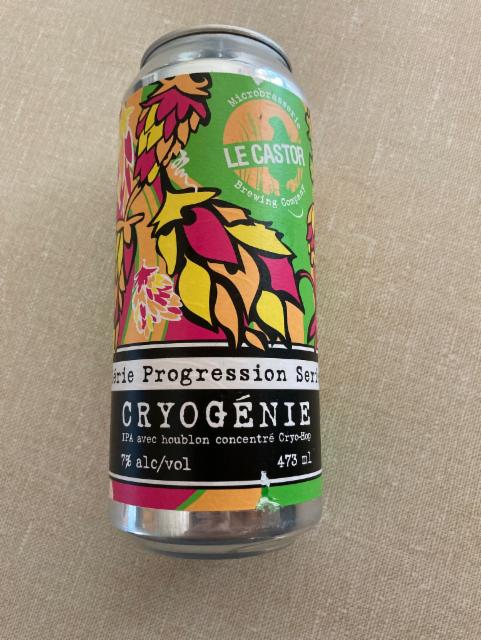 Cryogénie 7.0%, Microbrasserie Le Castor, Canada
