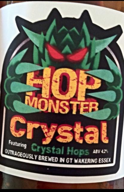 Crystal 4.2%, Hop Monster, England