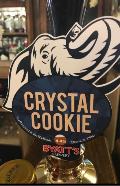 Crystal Cookie 4.4%, Byatt's Brewery, England