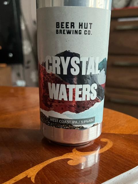 Crystal Waters 5.9%, Beer Hut Brewing Co, Northern Ireland
