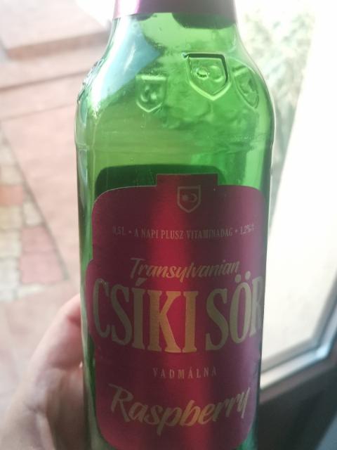 Csiki Sor Raspberry 1.2%, Csíki Sör Manufaktúra, Romania