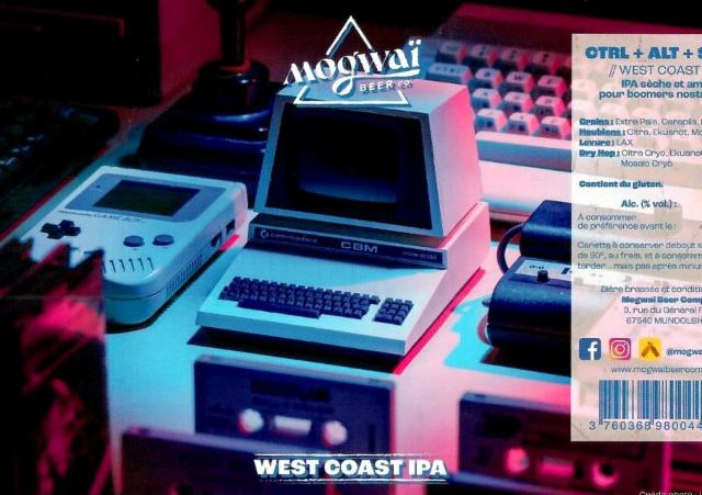 Ctrl + Alt + Suppr 6.2%, Mogwaï Beer Company, France