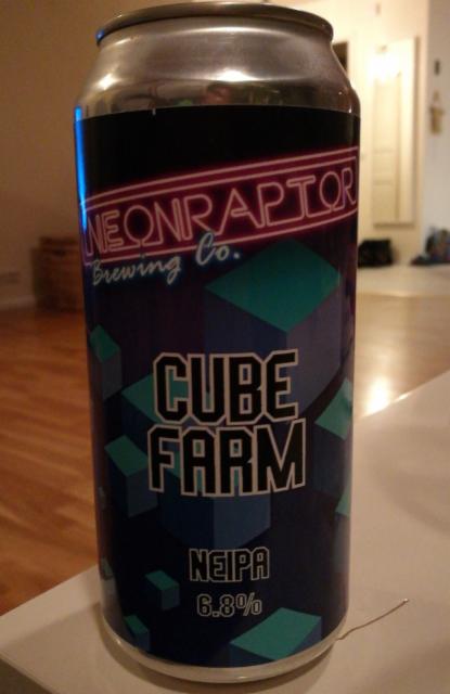 Cube Farm 6.8%, Neon Raptor Brewing Co., England