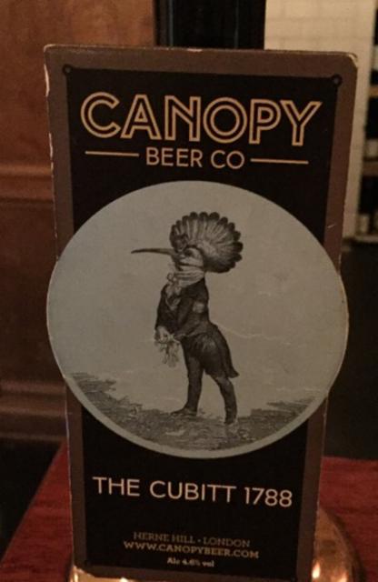 Cubitt 1788 4.6%, Canopy Beer Co, England