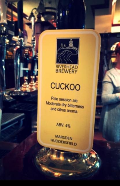Cuckoo 4.0%, Riverhead Brewery, England
