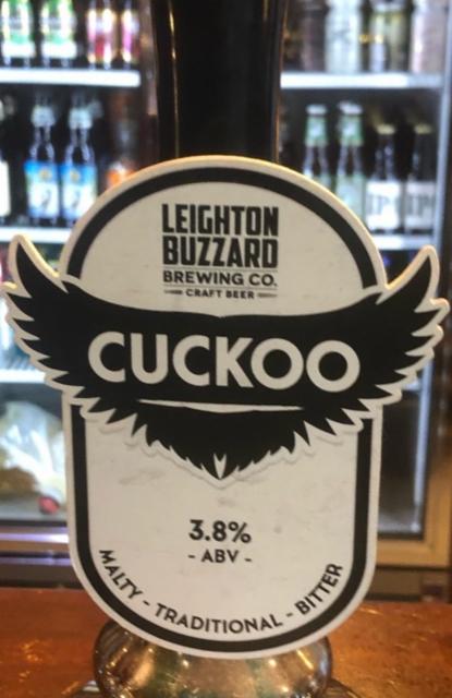 Cuckoo 3.8%, Leighton Buzzard Brewing Co., England