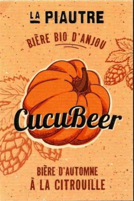 CucuBeer 6.5%, La Piautre - La Fabrique Des Bières D'Anjou, France