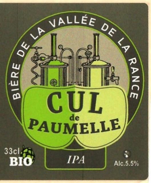 Cul De Paumelle IPA 5.5%, Brasserie De La Vallée De La Rance (Cul De Paumelle), France