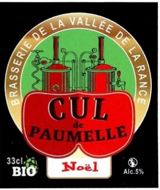 Cul De Paumelle Noël 5.0%, Brasserie De La Vallée De La Rance (Cul De Paumelle), France