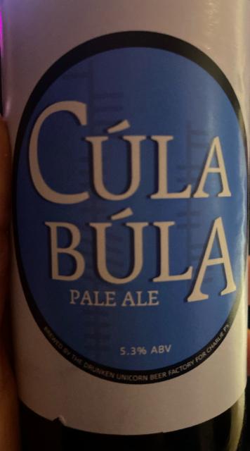 Cúla Búla pale ale, Drunken Unicorn Beer Factory