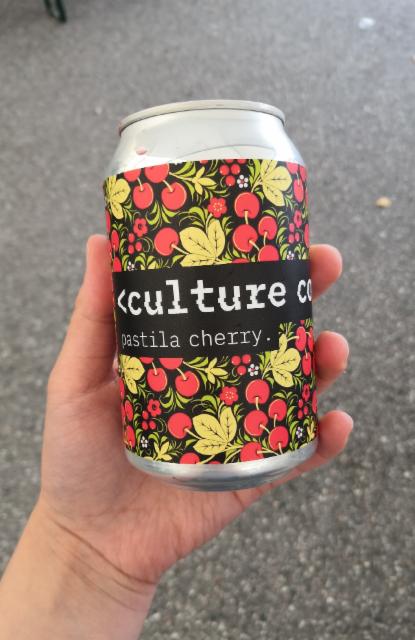 Culture Code: Pastila Cherry 5.5%, Black Cat Brewery, Russia