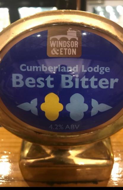Cumberland Lodge Best Bitter 4.2%, Windsor & Eton Brewery, England