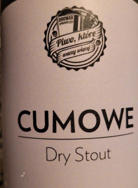 Cumowe 5.5%, Browar Spółdzielczy, Poland