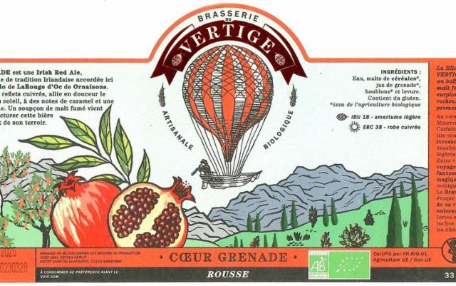 Cœur Grenade, Brasserie Du Vertige