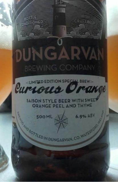 Curious Orange 6.9%, Dungarvan Brewing Company, Ireland