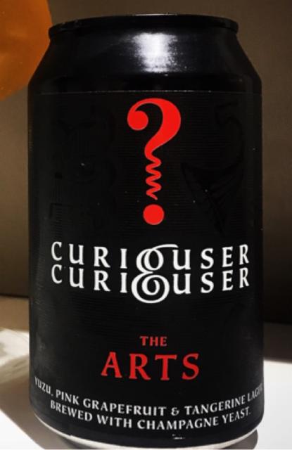 Curiouser & Curiouser: Chapter 3 - The Arts 4.7%, Curious Brewery, England