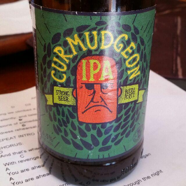 Curmudgeon IPA 6.5%, Grand River Brewing, Canada