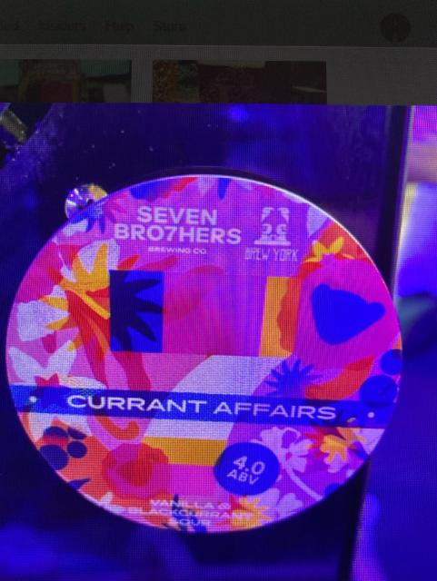 Currant Affairs 4.0%, Seven Bro7hers Brewing Co., England