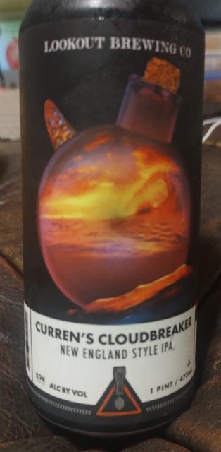 Curren's Cloudbreaker 5.7%, Lookout Brewing Company, United States