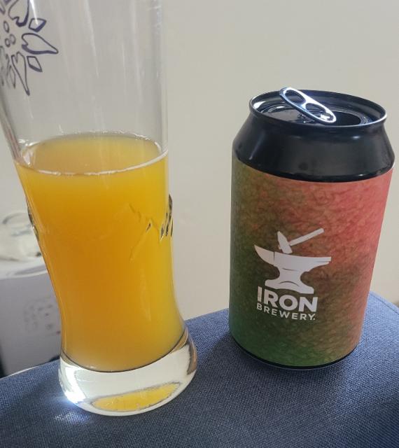 curry mango gose 6.0%, Brasserie Iron, France