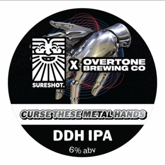 Curse These Metal Hands 6.0%, Sureshot Brewing, England