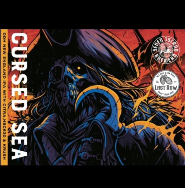 Cursed Sea 6.5%, Seven Island Brewery, Greece