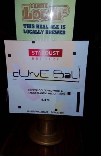 Curve Ball 4.4%, Stardust Brewery Ltd., England