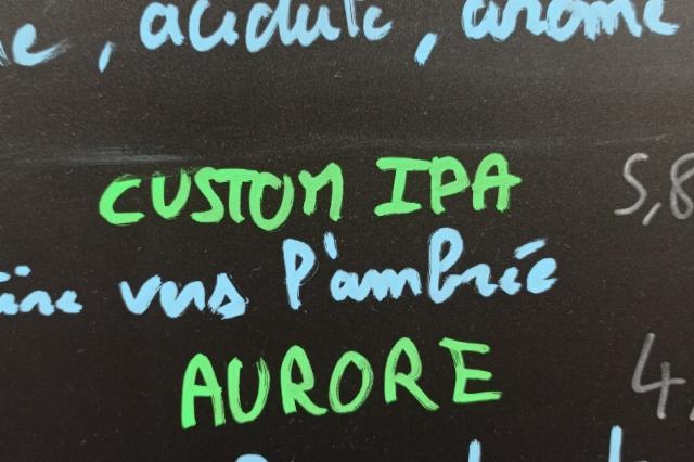 custom ipa, Brasserie Grange Noire