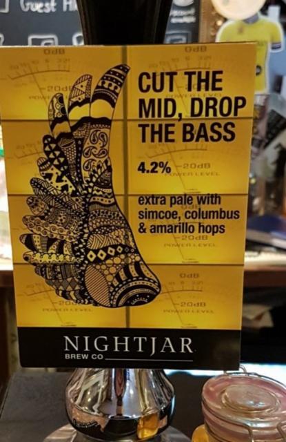 Cut The Mid, Drop The Bass 4.2%, Nightjar Brew, England