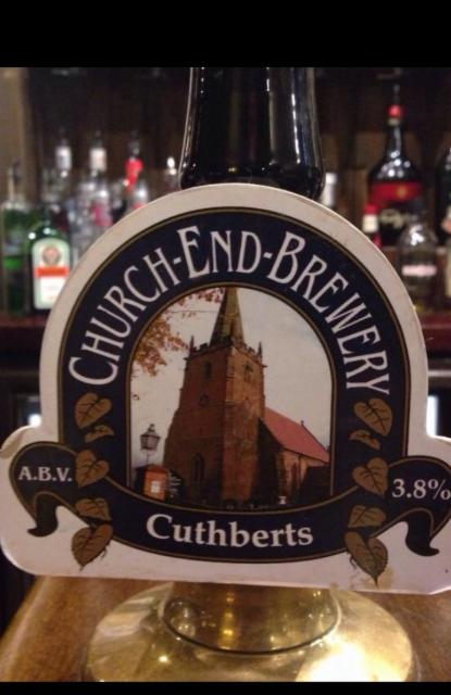 Cuthberts 3.8%, Church End Brewery, England