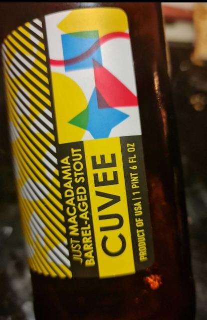 Cuvee - Just Macadamia 11.0%, Cycle Brewing Company, United States