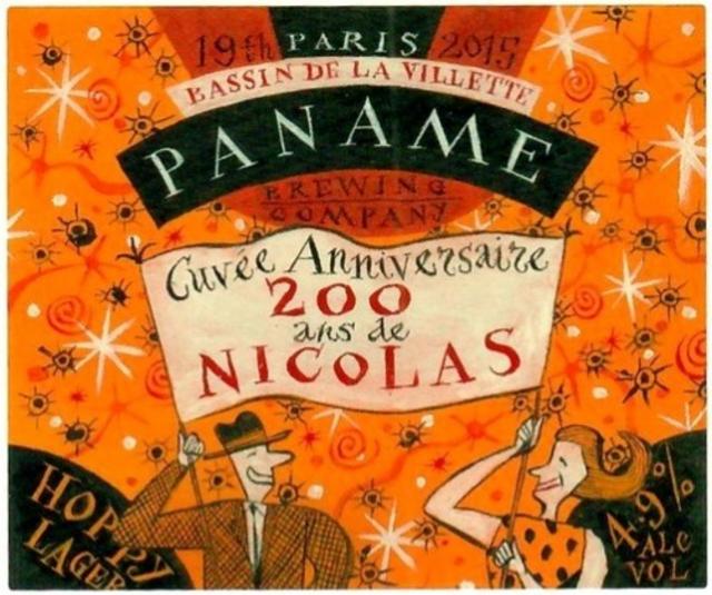Cuvée Anniversaire 200 Ans De Nicolas 4.9%, Paname Brewing Company, France