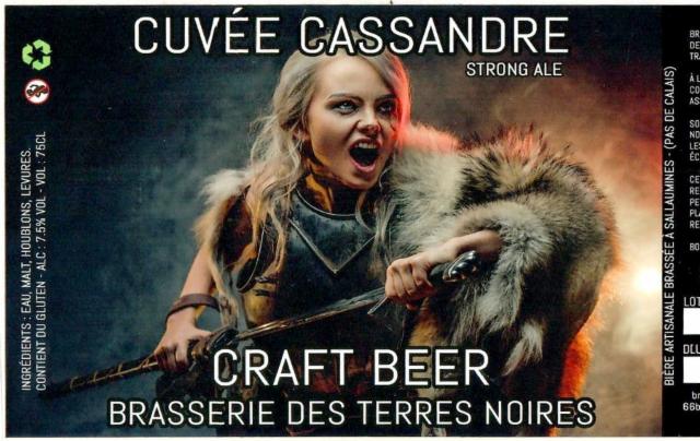 Cuvée Cassandre, Brasserie Des Terres Noires