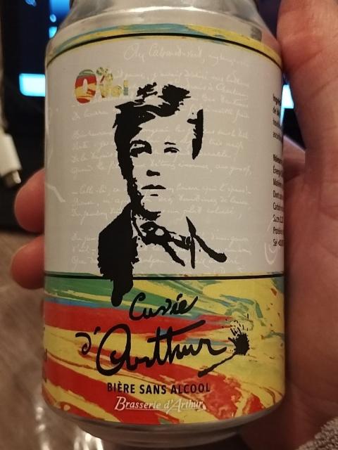 Cuvée d'Arthur 0%Vol 0.5%, Brasserie D'Arthur, France