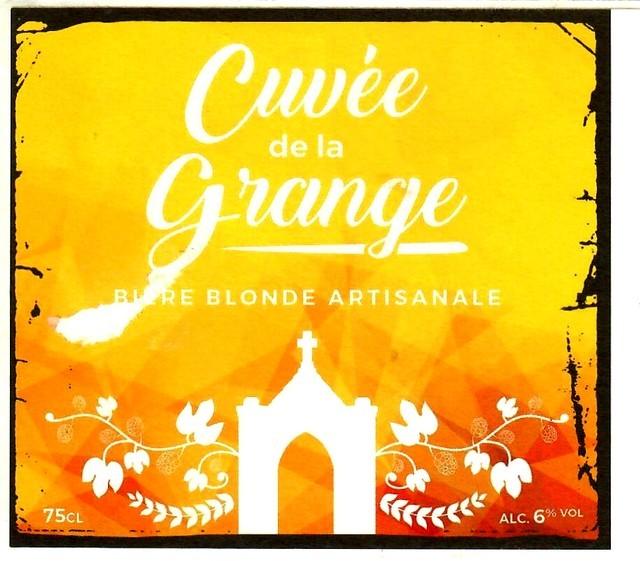 Cuvée De La Grange Blonde 6.5%, Brasserie Hardy, France