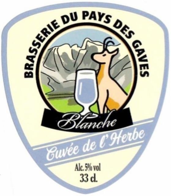Cuvée De L'Herbe Blanche, Brasserie Du Pays Des Gaves