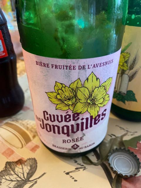 Cuvée des jonquilles rosée, Brasserie Au Baron