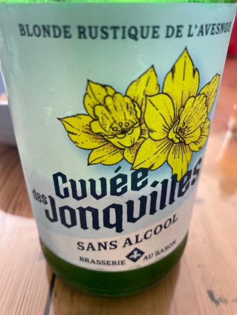 Cuvee des jonquilles Sans alcool, Brasserie Au Baron