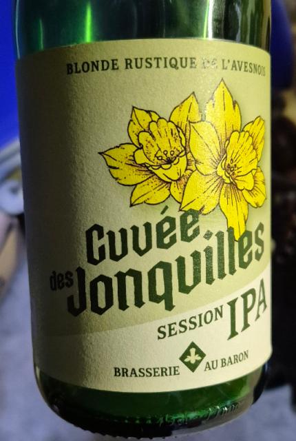 cuvee des jonquilles session ipa, Brasserie Au Baron