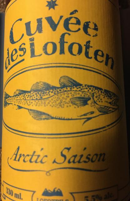 Cuvée des Lofoten 5.5%, Lofotpils, Norway