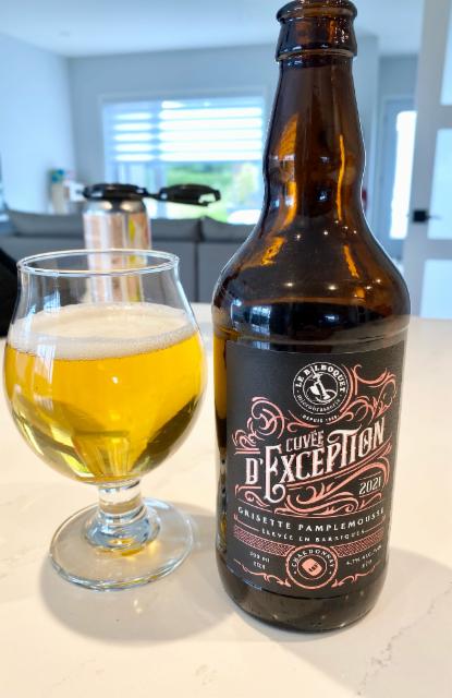 Cuvée d'Exception Grisette Pamplemousse Chardonnay 4.7%, Le Bilboquet, Canada