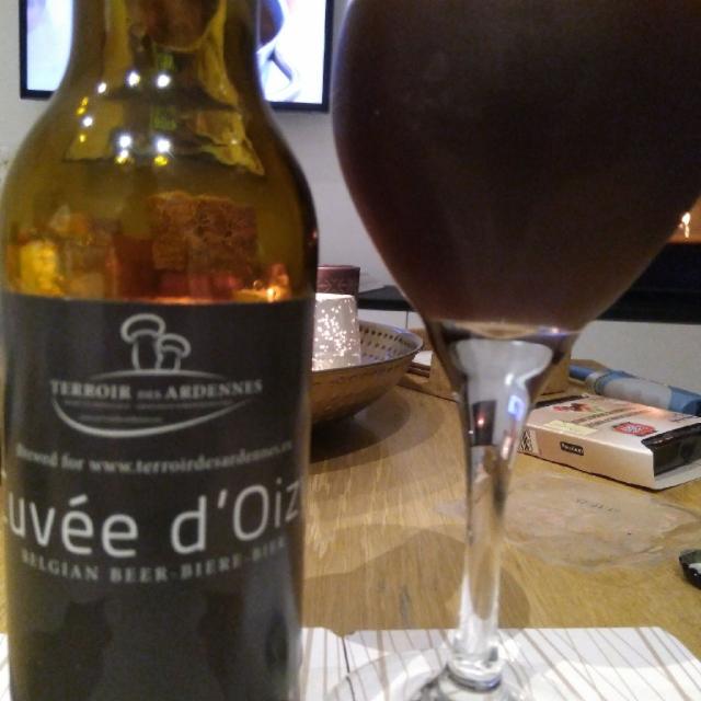 Cuvée d'Oizy brune 7.5%, Brasserie Caracole, Belgium