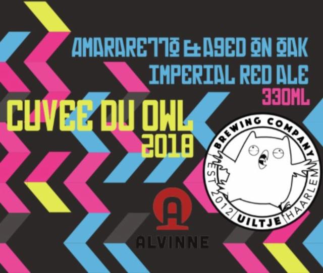 Cuvee Du Owl 2018 15.0%, Uiltje Brewing Co, Netherlands