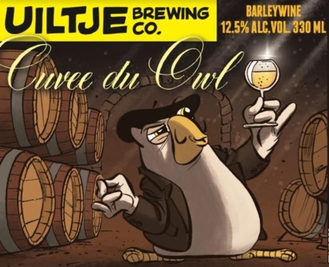 Cuvee Du Owl Barleywine 12.5%, Uiltje Brewing Co, Netherlands