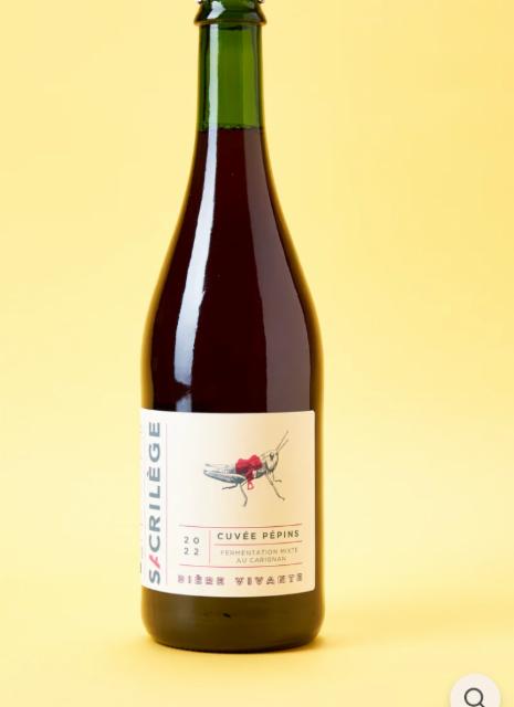 Cuvee pépins 2024 7.2%, Sacrilège, France