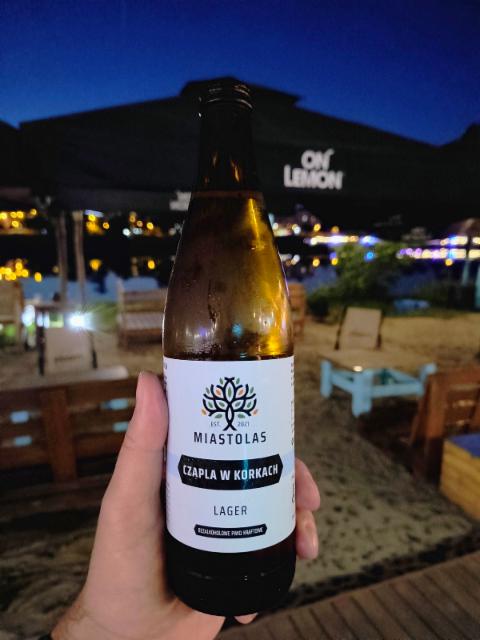 Czapla w korkach 0.5%, Miastolas Browar Kluczbork, Poland