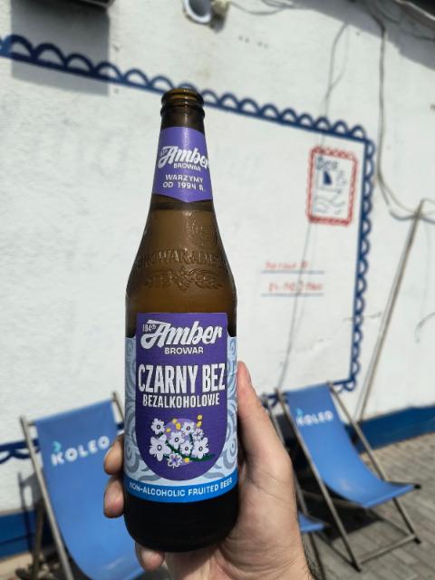 Czarny bez bezalkoholowe 0.0%, Browar Amber, Poland